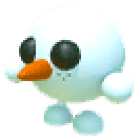 Snowball Pet - Ultra-Rare from Winter 2022 (Robux)
